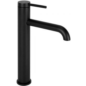 Baterie pentru lavoar Rea Spot High, negru mat