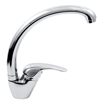 Baterie stativa bucatarie Ferro Vasto BVA4A, pipa pivotanta, cartus ceramic, crom