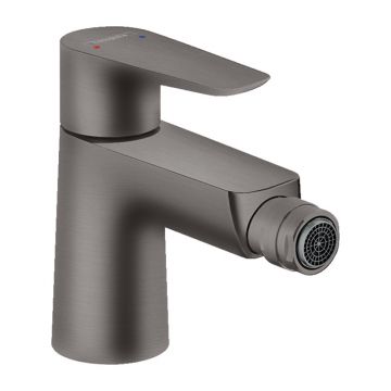 Baterie bideu, Hansgrohe, Talis E, negru cromat periat