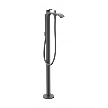 Baterie cada cu montaj pe pardoseala Hansgrohe Vivenis  necesita corp ingropat  negru periat