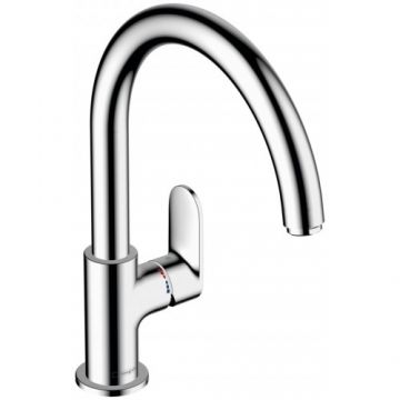 Baterie de bucatarie Hansgrohe Vernis Blend M35 210 cu 1 jet, crom - Culoare Crom