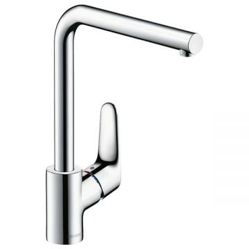 Baterie de bucatarie monocomanda, Hansgrohe, Focus, M41 280, crom