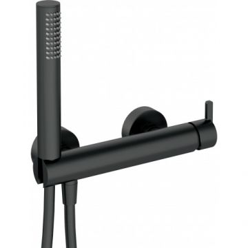 Baterie dus Deante Silia, negru mat - Culoare Negru