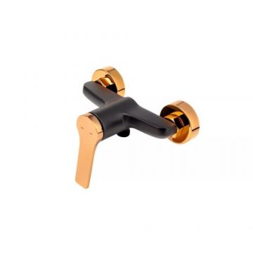 Baterie dus FDesign Seppia, negru rose-gold - Culoare Negru
