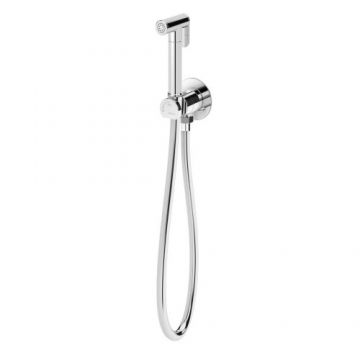 Baterie dus igiena intima Bruma Leaf, crom - Culoare Crom