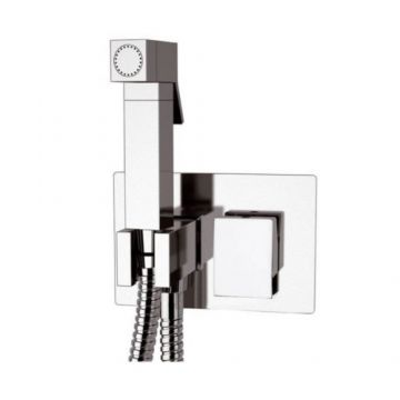 Baterie dus igiena intima incastrata Daniel Rubinetterie Skyline - Culoare Crom