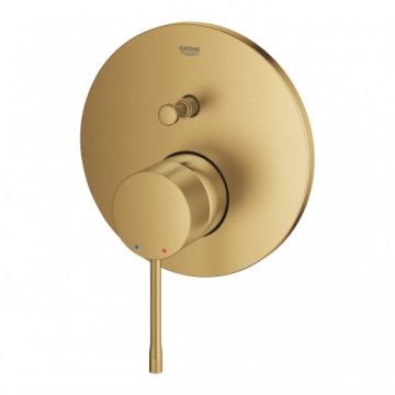 Baterie dus incastrata Grohe Essence - Culoare Auriu