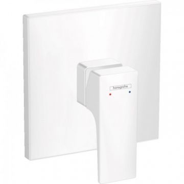 Baterie dus incastrata Hansgrohe Metropol - Culoare Alb pal