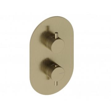 Baterie dus incastrata Sanycces Loop termostatata, auriu periat - Culoare aur periat