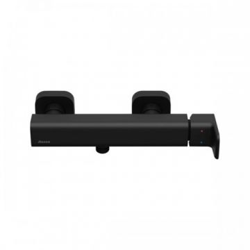 Baterie dus Ravak 10° Free, 150 mm, negru mat - Culoare Negru
