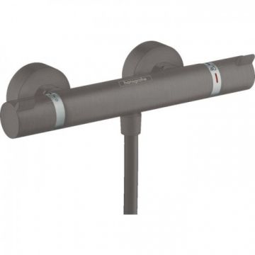 Baterie dus termostatata Hansgrohe Ecostat Comfort, antracit - Culoare Gri metalic