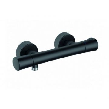 Baterie dus termostatata Kludi Zenta SL, negru - Culoare Negru