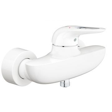 Baterie cabina dus Grohe Eurostyle, maner decupat,alb-33590LS3
