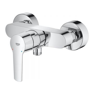 Baterie dus Grohe Start, montare perete, monocomanda, cartus ceramic, Crom,model 2022-24208002