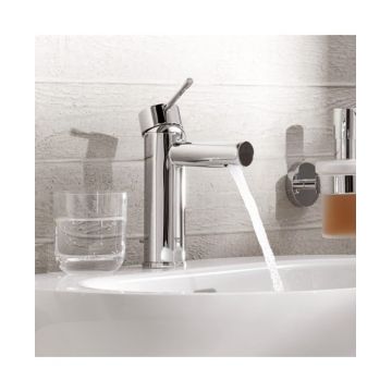 Baterie lavoar Grohe Essence New  Marimea S,crom, furtune flexibile-32898001