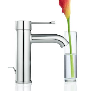 Baterie lavoar Grohe Essence New marimea S,furtune flexibile,crom-23589001