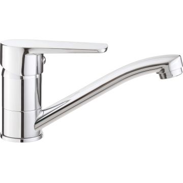 Baterie pentru chiuvetă, cu pipă pivotantă, Tubo, BUT_026M