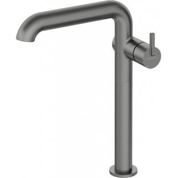 Baterie pentru chiuvetă, înalt, cu pipă dreptunghiulară, Silia, BQS_D24K