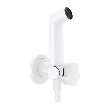 Duș igienic, Hansgrohe, Bidette, 1jet, EcoSmart+, alb mat, 29232700