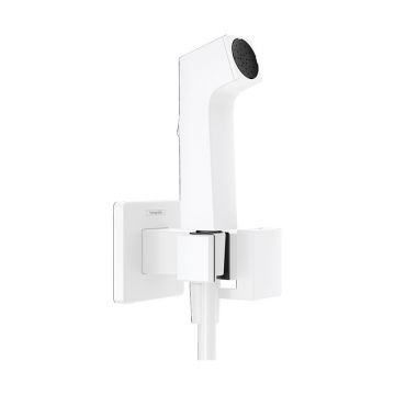 Duș igienic, Hansgrohe, Bidette, 1jet, EcoSmart+, alb mat, 29233700