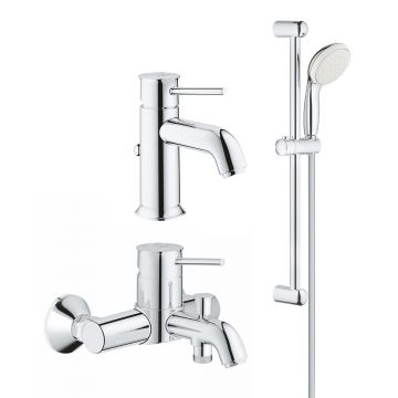 Set complet baterii baie 3 in1 Grohe Classic marimea S (2381000,23787000,27853001)