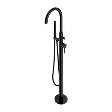 Baterie cada freestanding  Omnires Y Negru Mat