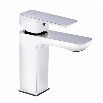 Baterie stativa pentru lavoar Valvex Loft Crom cu Alb