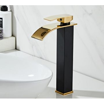 Baterie Baie Cascada, Inaltime 30 Cm,Negru-Auriu - Default Title