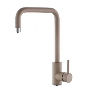 Baterie bucatarie Alveus Dual G55 bej, cu 3 cai - Culoare Bej