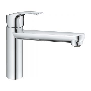 Baterie bucatarie Grohe Eurosmart, pipa media, monocomanda, crom - 30463000
