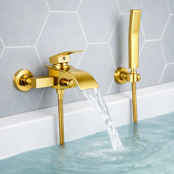 Baterie Cada Auriu Cu Dus De Mana - Default Title