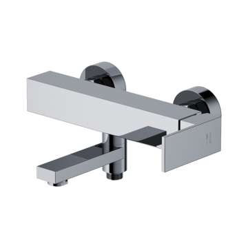 Baterie cada, crom lucios, Cersanit Bari