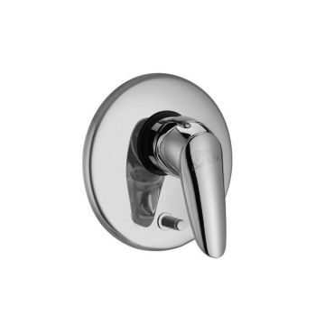 Baterie cada - dus, FIMA Carlo Frattini, Seria 2, incastrata, parte vizibila, crom