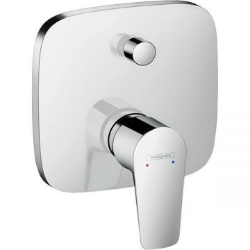 Baterie cada dus, Hansgrohe, Talis Select E, cu diverter, crom