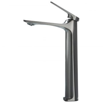 Baterie Chiuveta Baie BisDesign, Finisaj Gri Metal, 31cm, Design Modern, Material Premium