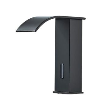 Baterie Chiuveta Baie BisDesign , Senzor, Finisaj Negru Mat, Dimensiune 15cm