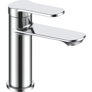 Baterie chiuveta baie, Ferrara, La Brocca MILANO P700D105, Monocomanda, Design slim, Montaj pe perete, Economie de apa, Silentioasa, Usor de curatat