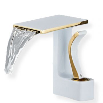 Baterie Chiuveta Baie, Premium Class, Alb-Auriu, 19 CM - Default Title