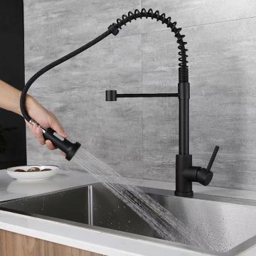 Baterie Chiuveta Bucatarie, Pipa Extractabila - Default Title