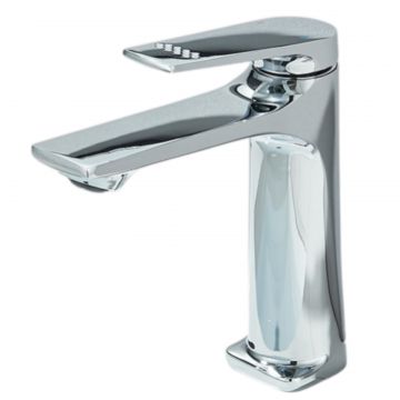 Baterie Chiuveta Lavoar Baie BisDesign , Material Premium, Stil Modern, Finisaj Crom Lucios, Dimensiune 17 cm