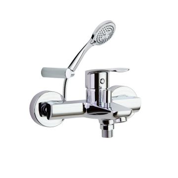 Baterie de cada/dus, New Fly, crom lucios, Ramon Soler