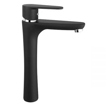 Baterie inalta de lavoar, Ferro, Algeo Black, negru Baterie inalta de lavoar, Ferro, Algeo Black, negru