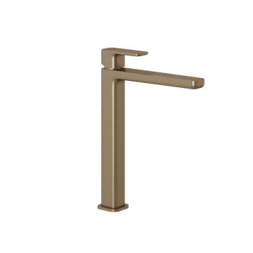 Baterie inalta pentru lavoar Kludi, Renon 240, fara ventil, brushed bronz