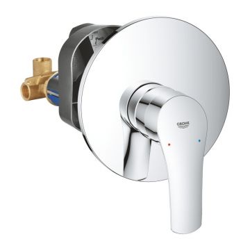 Baterie Incastrata pentru Dus, Grohe Eurosmart, Diametru 163 mm, Finisaj Cromat