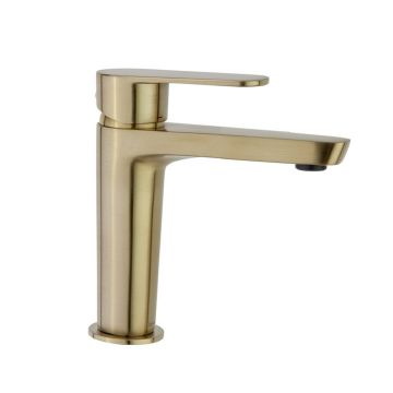 Baterie lavoar, Alexia M, fara ventil, auriu periat, Ramon Soler