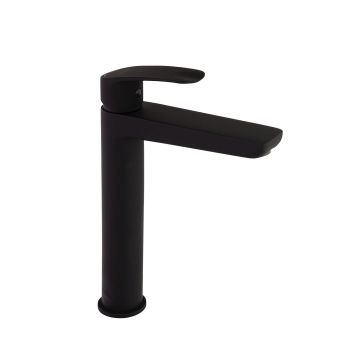 Baterie lavoar inalta, New Fly, fara ventil, negru mat, Ramon Soler