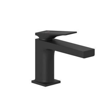 Baterie lavoar Kludi, Decus 85, cu ventil Click-Clack, negru mat