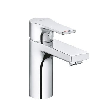 Baterie lavoar, Kludi, Zenta SL 100, cu ventil Push-Open, crom