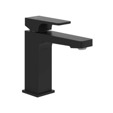 Baterie lavoar Villeroy  Boch, Architectura Square, fara ventil, negru mat