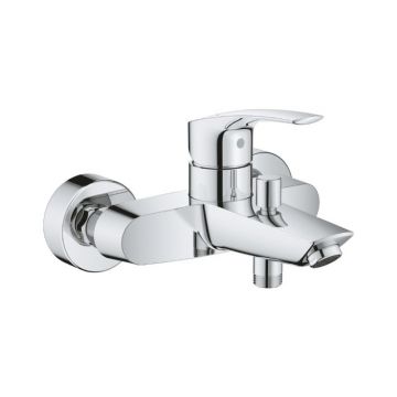 Baterie pentru Cada, Grohe Eurosmart, cu Divertor Automat